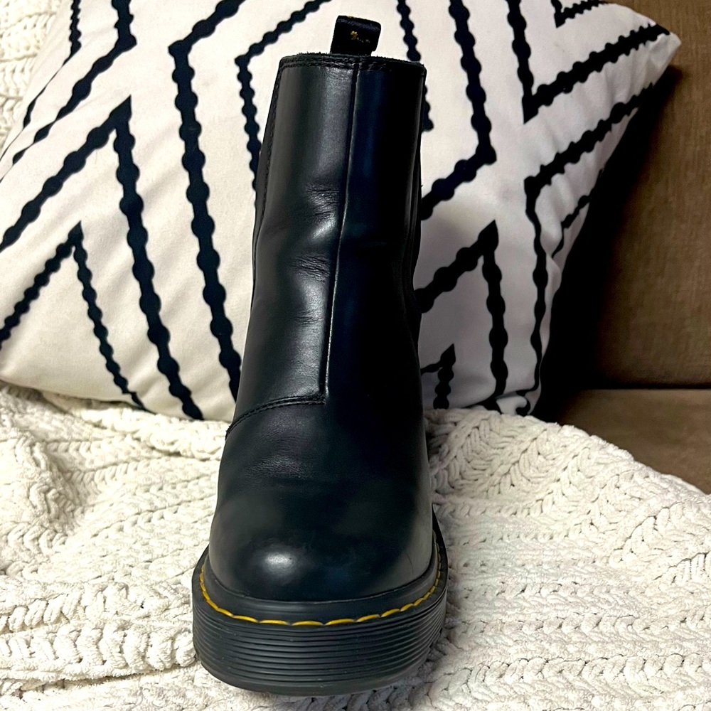 Dr. Martens platform heel slip on
